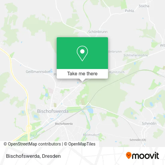 Карта Bischofswerda