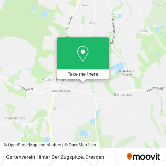 Карта Gartenverein Hinter Der Zugspitze
