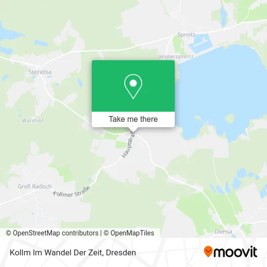 Карта Kollm Im Wandel Der Zeit