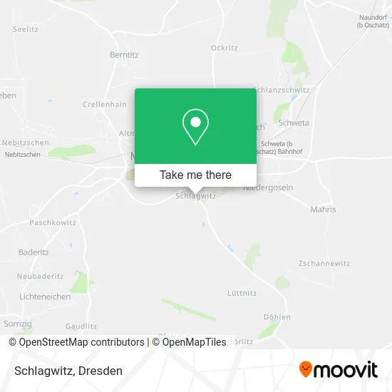 Карта Schlagwitz