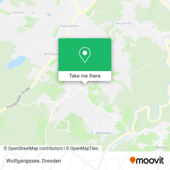 Карта Wolfgangssee
