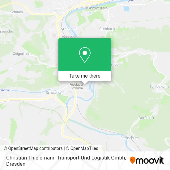 Карта Christian Thielemann Transport Und Logistik Gmbh
