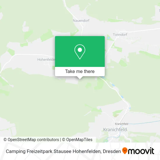 Карта Camping Freizeitpark Stausee Hohenfelden