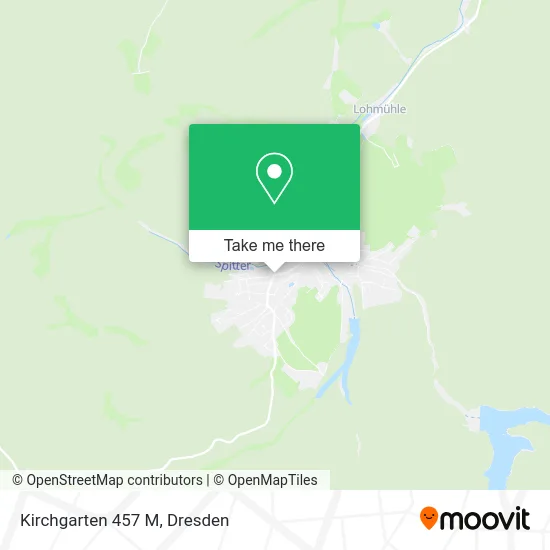 Карта Kirchgarten 457 M