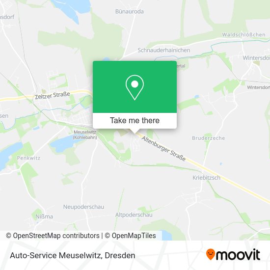Карта Auto-Service Meuselwitz