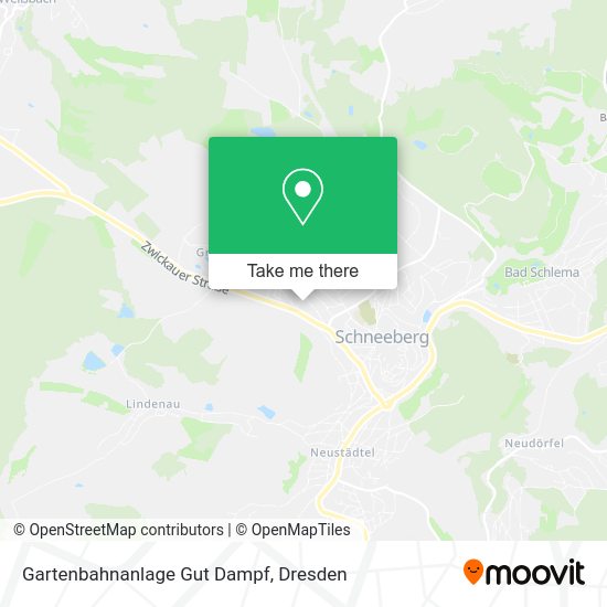 Карта Gartenbahnanlage Gut Dampf