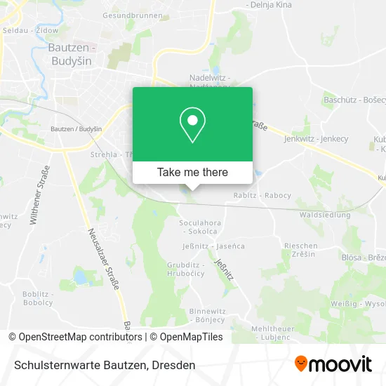 Карта Schulsternwarte Bautzen