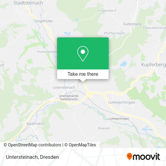 Карта Untersteinach