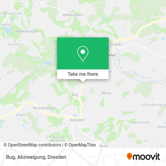 Карта Bug, Abzweigung