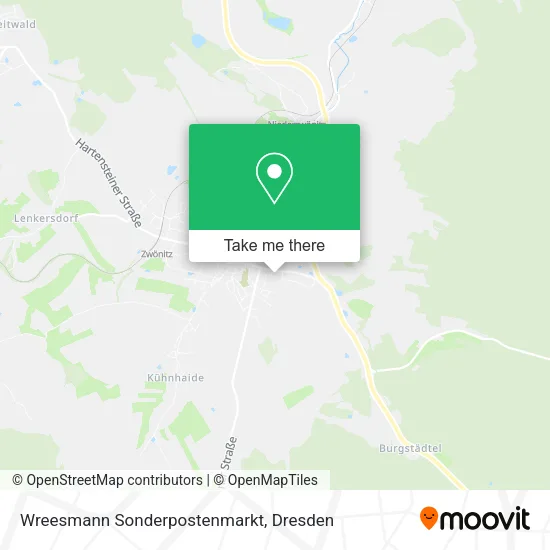 Карта Wreesmann Sonderpostenmarkt