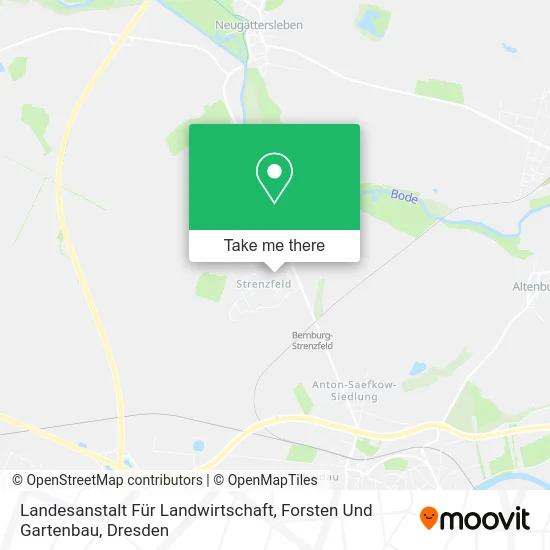 Карта Landesanstalt Für Landwirtschaft, Forsten Und Gartenbau