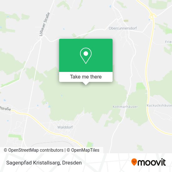 Карта Sagenpfad Kristallsarg