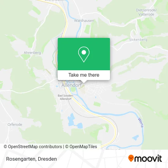 Карта Rosengarten