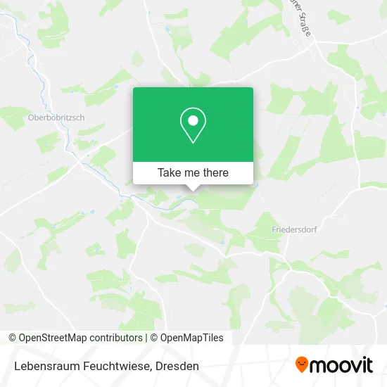 Карта Lebensraum Feuchtwiese