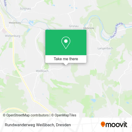 Rundwanderweg Weißbach map