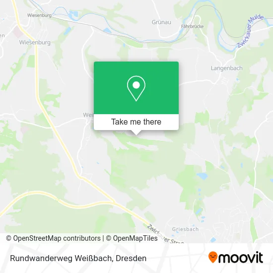Rundwanderweg Weißbach map