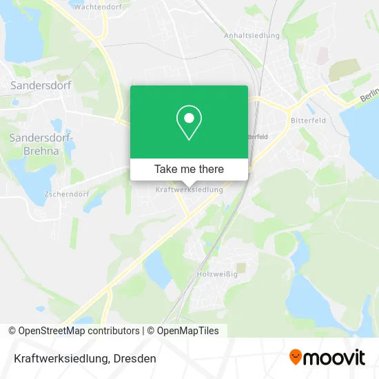 Карта Kraftwerksiedlung