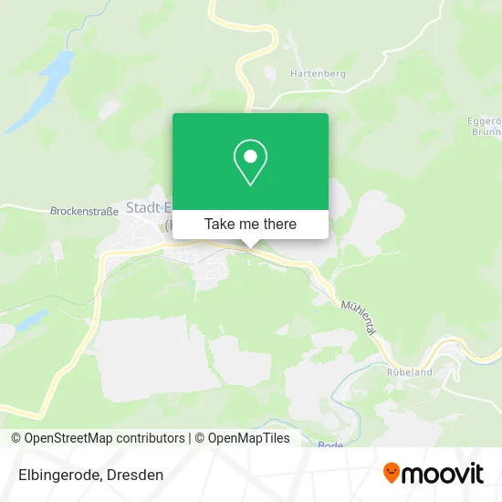 Карта Elbingerode