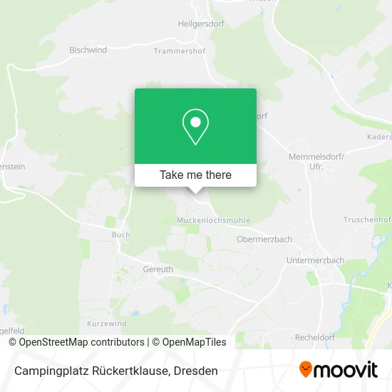 Карта Campingplatz Rückertklause