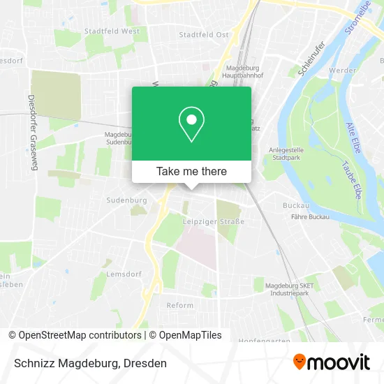 Карта Schnizz Magdeburg