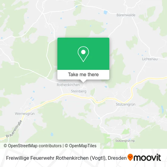 Карта Freiwillige Feuerwehr Rothenkirchen (Vogtl)