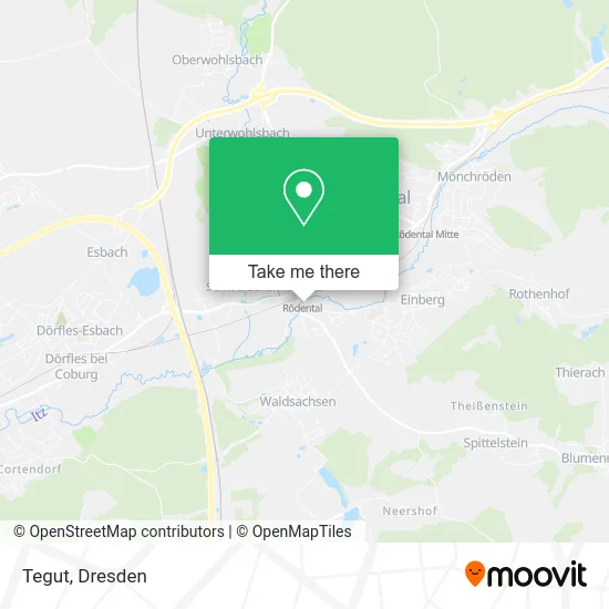Tegut map
