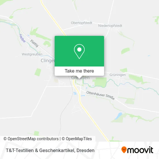 Карта T&T-Textilien & Geschenkartikel