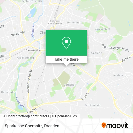 Карта Sparkasse Chemnitz