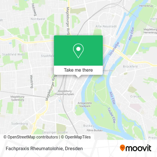 Карта Fachpraxis Rheumatolohie