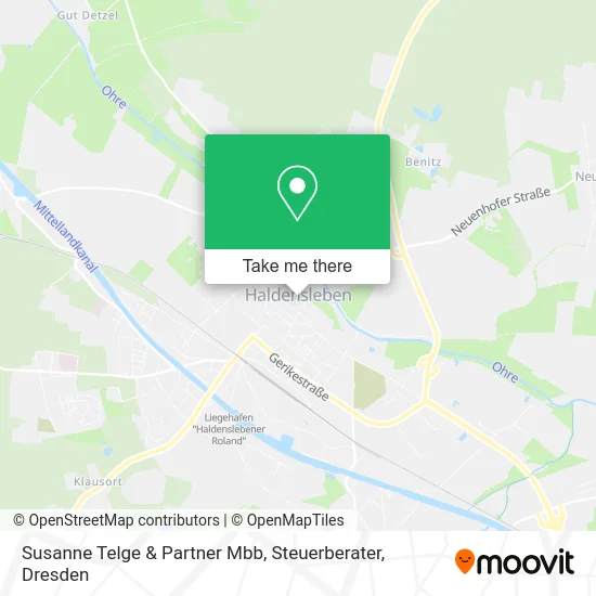 Карта Susanne Telge & Partner Mbb, Steuerberater