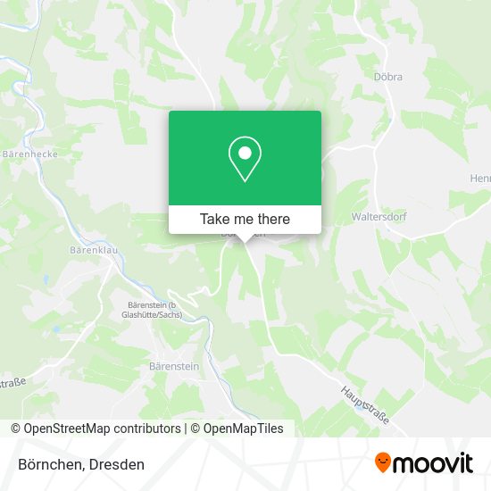 Карта Börnchen