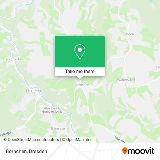 Карта Börnchen