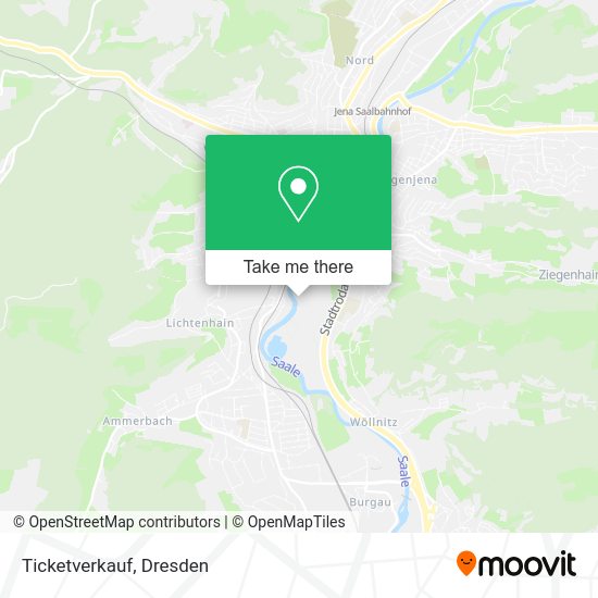 Карта Ticketverkauf