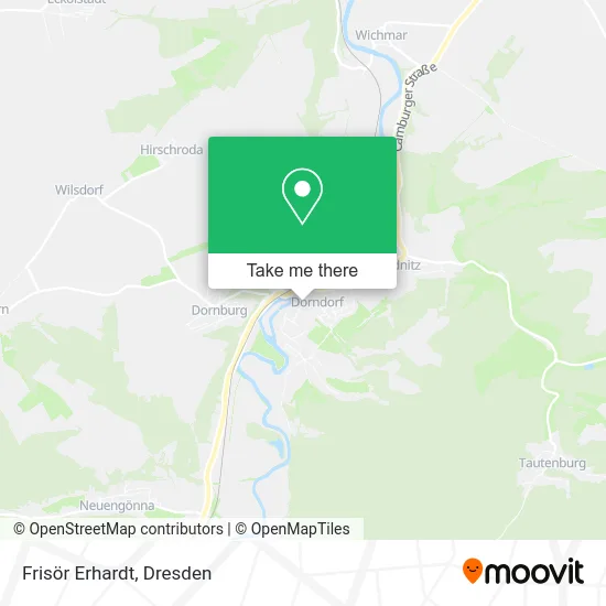 Карта Frisör Erhardt