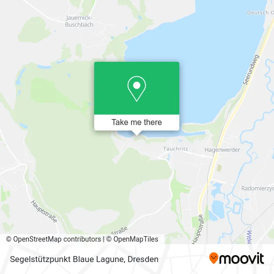 Карта Segelstützpunkt Blaue Lagune