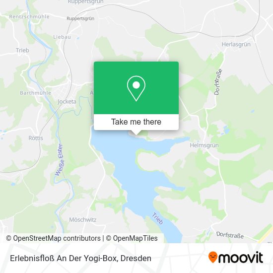 Карта Erlebnisfloß An Der Yogi-Box