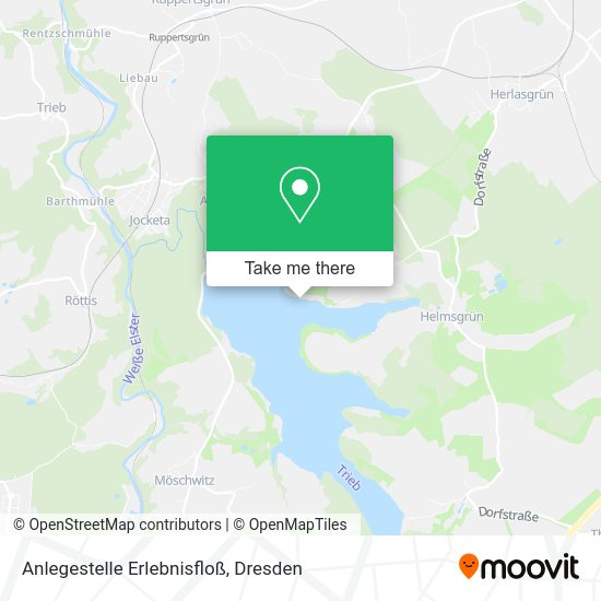 Карта Anlegestelle Erlebnisfloß