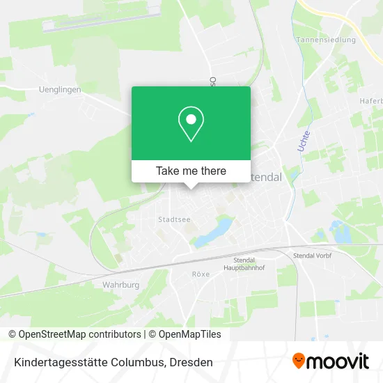 Карта Kindertagesstätte Columbus