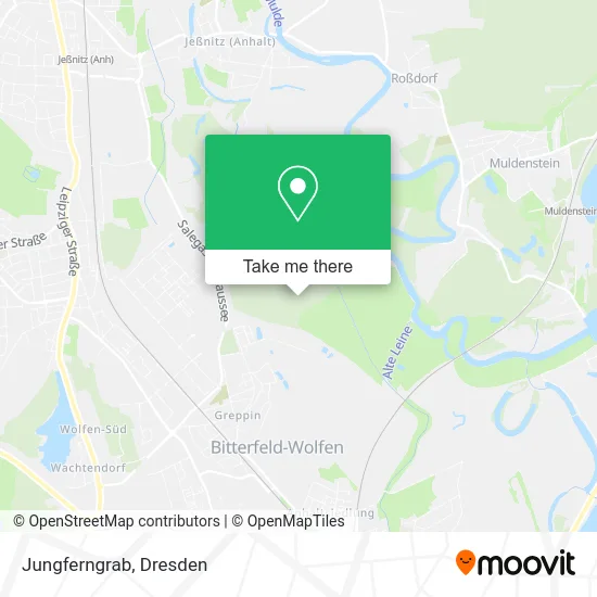 Карта Jungferngrab