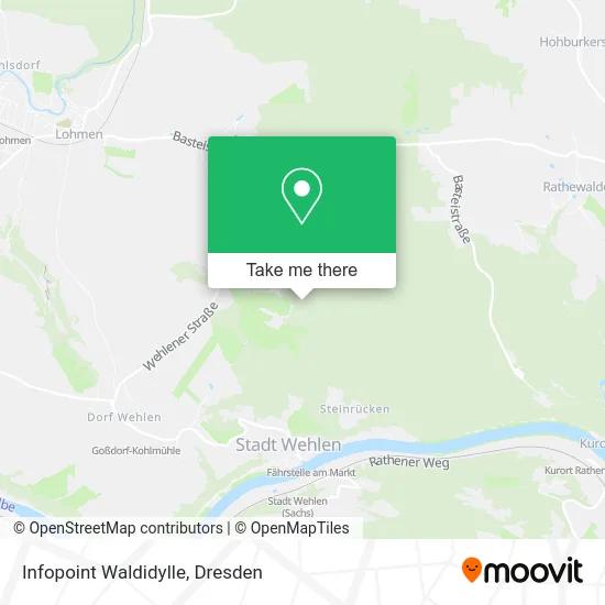 Карта Infopoint Waldidylle