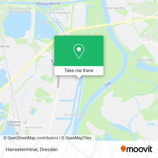 Карта Hanseterminal