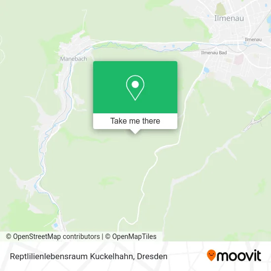 Карта Reptlilienlebensraum Kuckelhahn