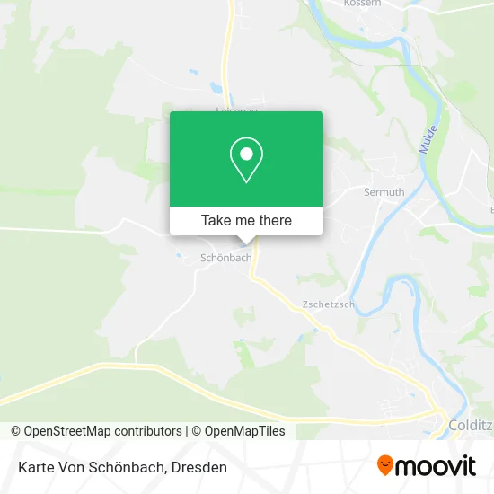 Karte Von Schönbach map