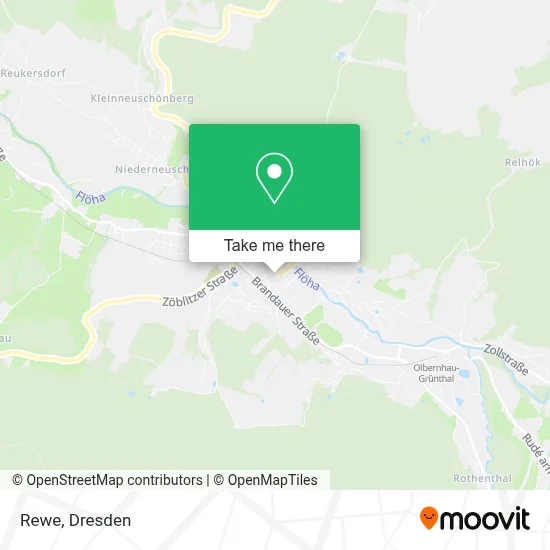 Rewe map