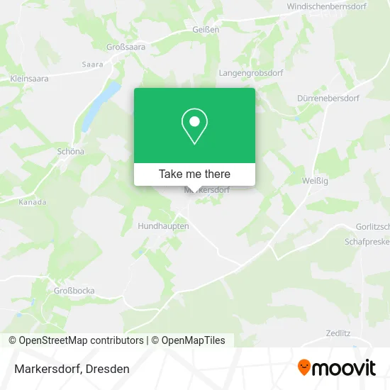 Карта Markersdorf