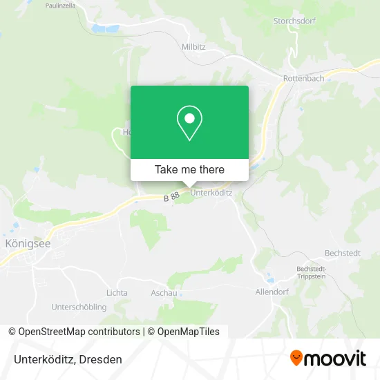 Карта Unterköditz