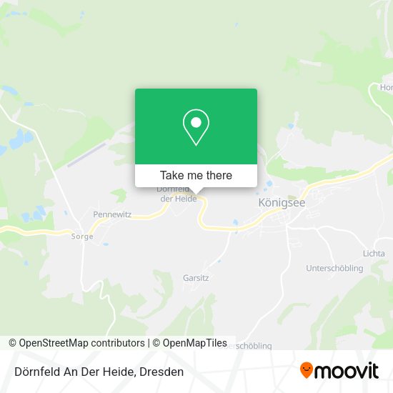 Карта Dörnfeld An Der Heide