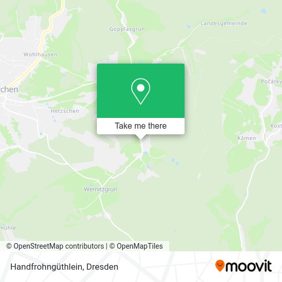 Карта Handfrohngüthlein