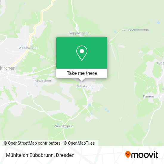 Карта Mühlteich Eubabrunn