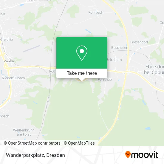 Карта Wanderparkplatz